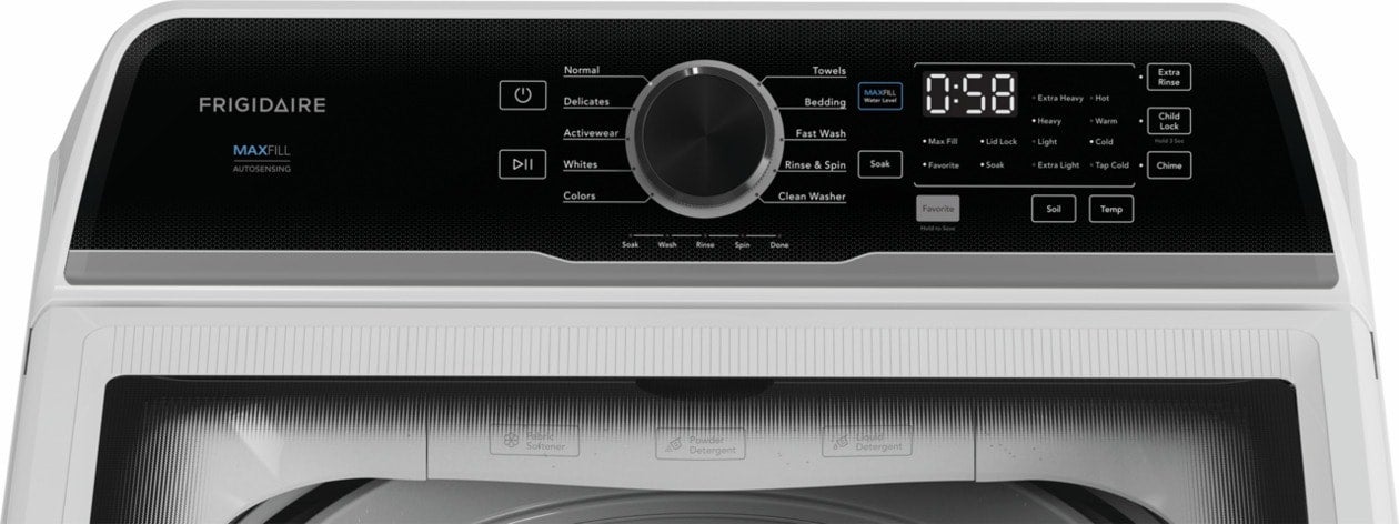 Frigidaire FLVW7523BW 27 Inch Top Load Washer White | Plesser's