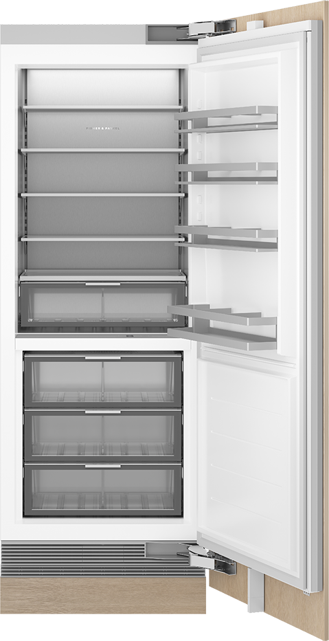 Fisher Paykel RS3084SRHE1 30" VTZ PREMIUM Column Refrigerator, Panel Ready, ...