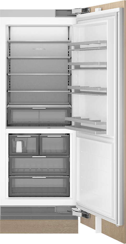 Fisher Paykel RS3084FRJE1 30" VTZ PREMIUM Column Freezer, Panel Ready, 15.6 ...