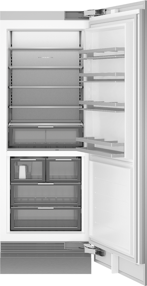 Fisher Paykel RS3084FRJE1 30" VTZ PREMIUM Column Freezer, Panel Ready, 15.6 ...