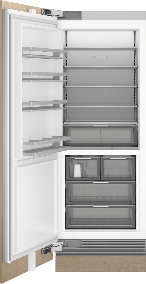 Fisher Paykel RS3084FLJE1 30" VTZ PREMIUM Column Freezer, Panel Ready, 15.6 ...