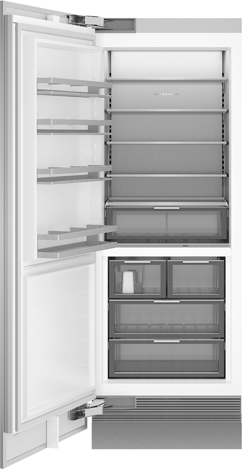 Fisher Paykel RS3084FLJE1 30" VTZ PREMIUM Column Freezer, Panel Ready, 15.6 ...