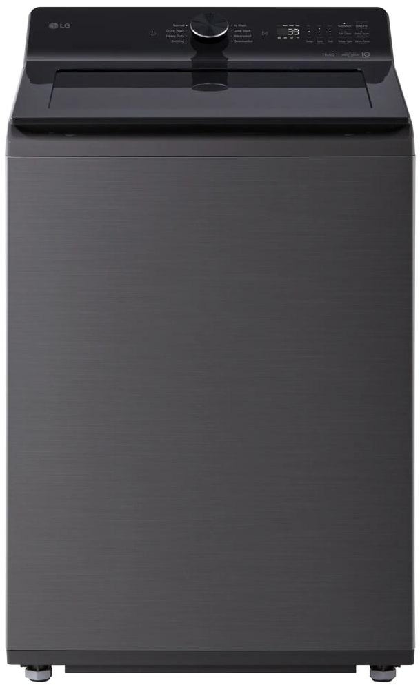 LG WT8200CL 27 Inch Smart Top Load Washer Platinum Black