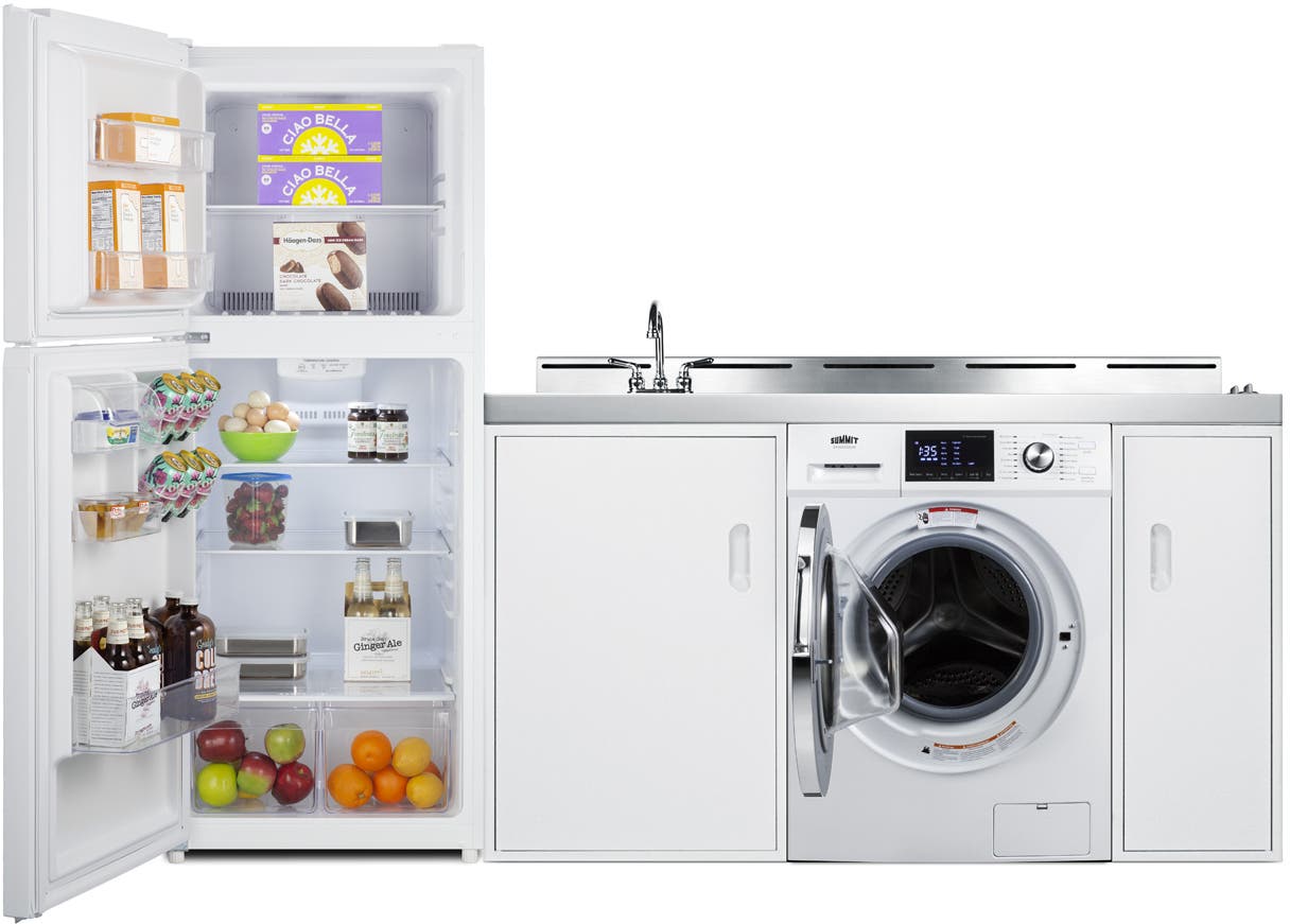 Summit ACKSPWD82 White, Coil Top Range