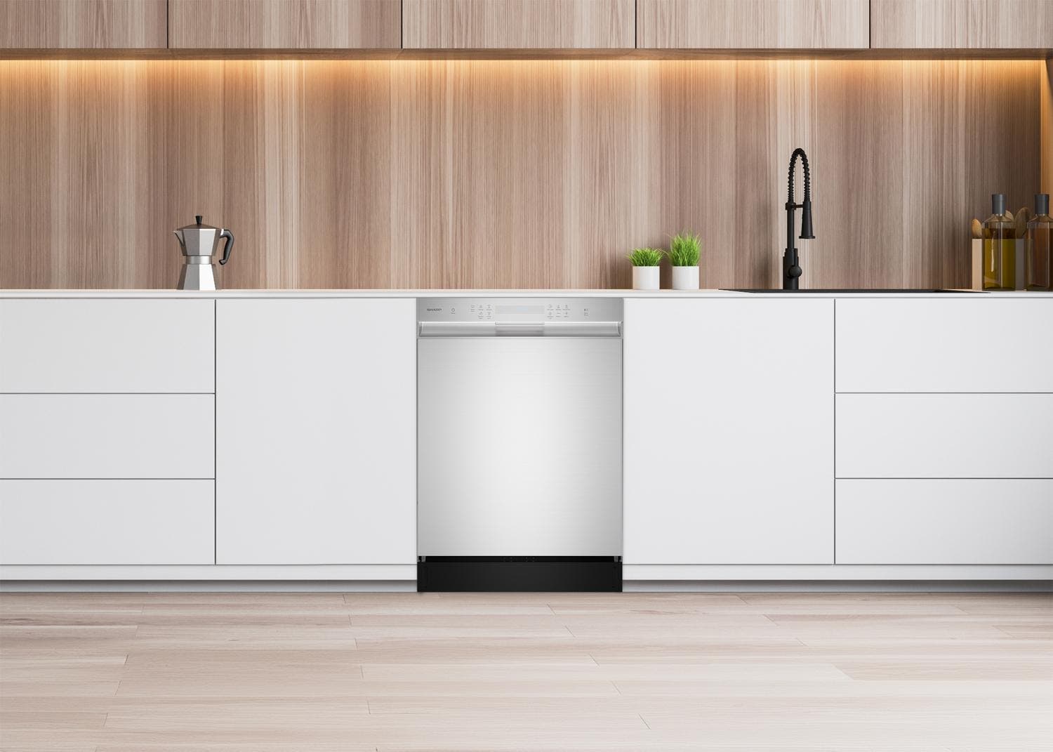 Sharp SDW6504MS Stainless Steel