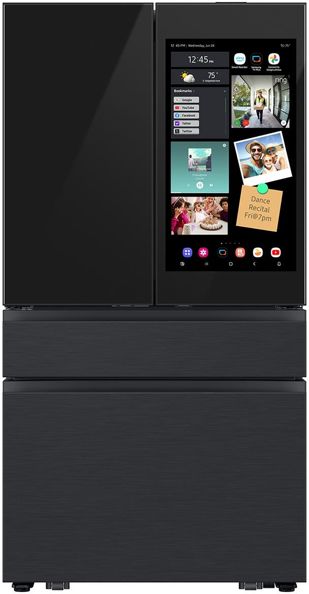 36" Smart Counter-Depth 4-Door French Door Refrigerator