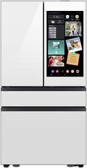 36 Inch Smart 4-Door French Door Refrigerator with 28.6 cu. ft. Capacity, Beverage Center™, FlexZone™ Drawer, Family Hub™+, Wi-Fi Enabled, Dual Ice Maker, Door Alarm, Auto Open Door, Slide-In Shelf, and ENERGY STAR® (Samsung Panels Required)