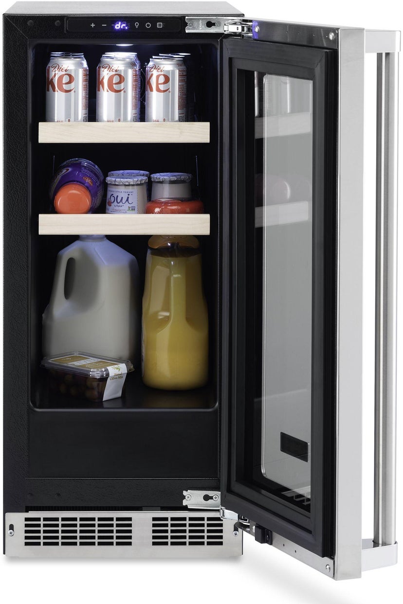 Viking VBUI5151GSS 15 Inch, 2.7 Cu. Ft. Undercounter Beverage Center ...