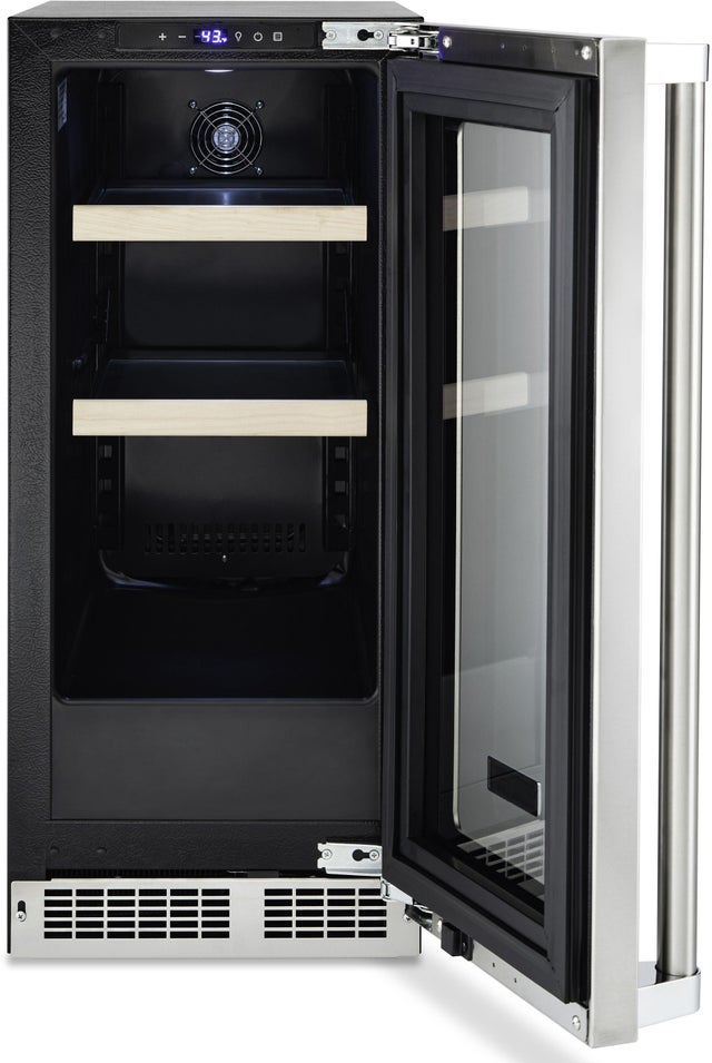 Viking VBUI5151GSS 15 Inch, 2.7 Cu. Ft. Undercounter Beverage Center ...