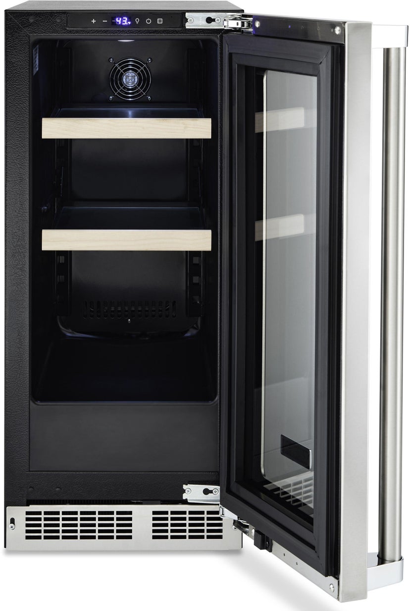 Viking VBUI5151GSS 15 Inch, 2.7 Cu. Ft. Undercounter Beverage Center ...