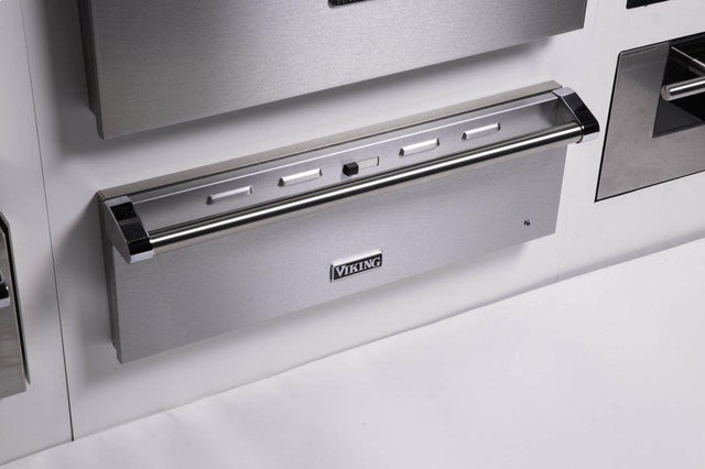 Viking VWD527CS 27 Inch Flush Mounted Warming Drawer : Cast Black