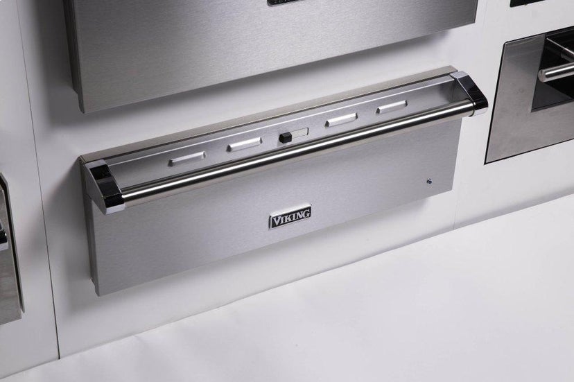 Viking VWD527CS 27 Inch Flush Mounted Warming Drawer : Cast Black