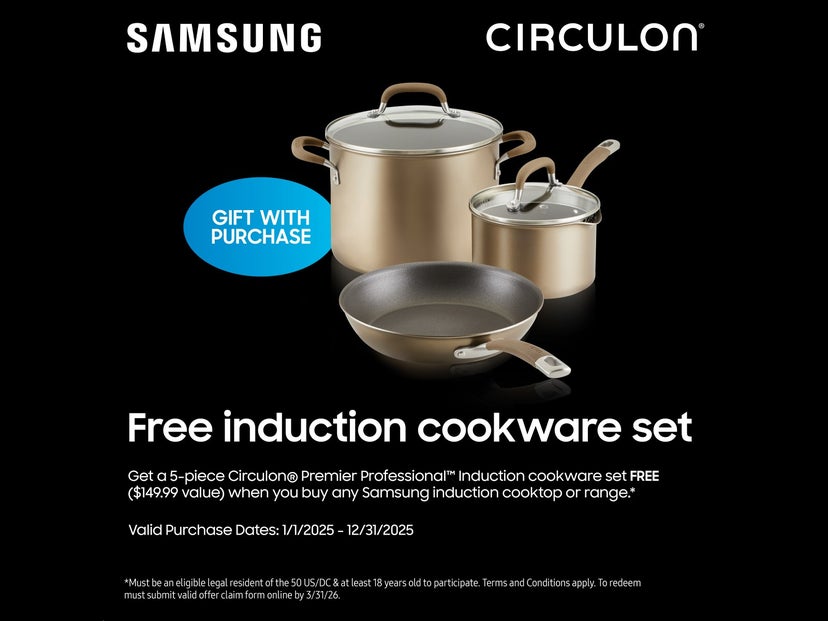 Samsung NSI6DB930012 6.3 Cubic Foot Induction Slide In Range Convection...