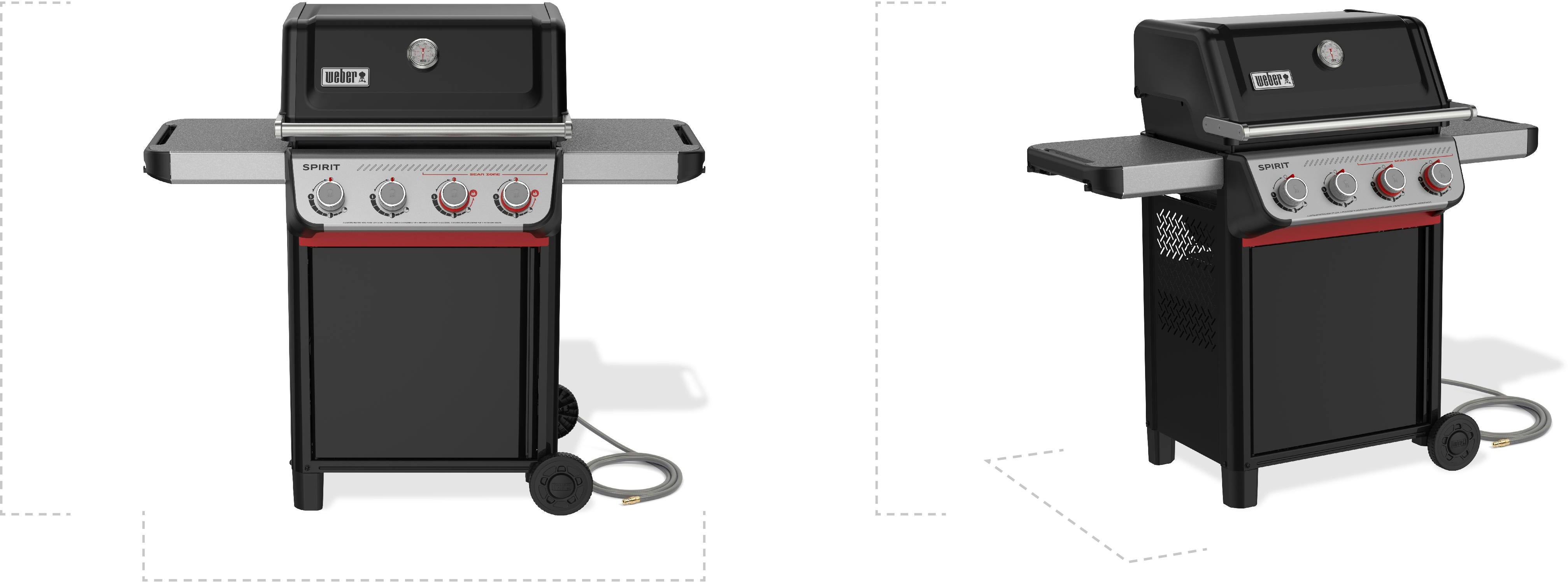 Weber 1500781 51 Inch Spirit® E-425 Gas Grill Black