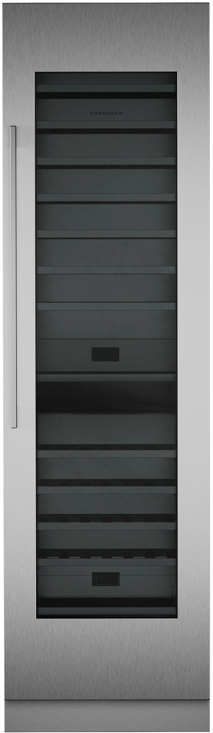 Monogram ZIW241NBWII 24 Inch Dual Zone Smart Wine Column Panel