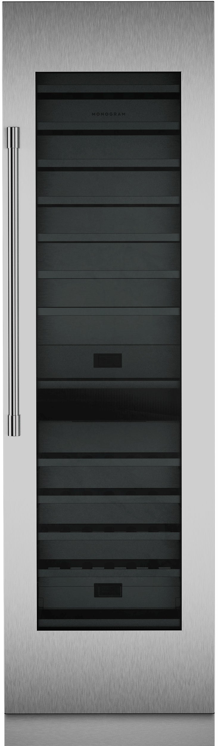 Monogram ZIW241NBWII 24 Inch Dual Zone Smart Wine Column Panel