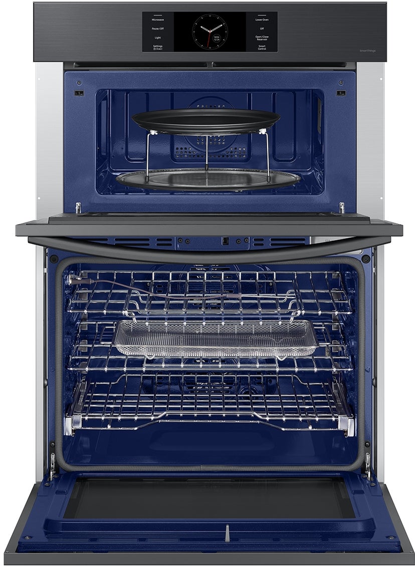 Samsung NQ70CG700DMT 30 Inch Microwave Combi Oven 1.9/5.1 cf Flex Duo C...
