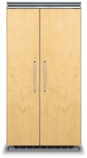 42 Inch Counter Depth Built-In Side by Side Refrigerator with 25.32 Cu. Ft Total Capacity, ProChill™ Temperature Management, New Spillproof Plus™ Shelves, Plasmacluster™ Ion Air Purifier, and ENERGY STAR® Certified