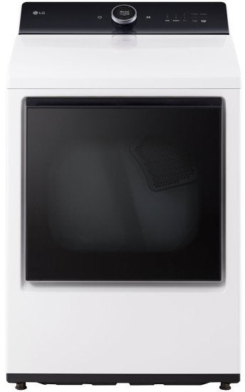 LG DLEX8600WE 27 Inch Top Load Dryer White | Plesser's Appliances