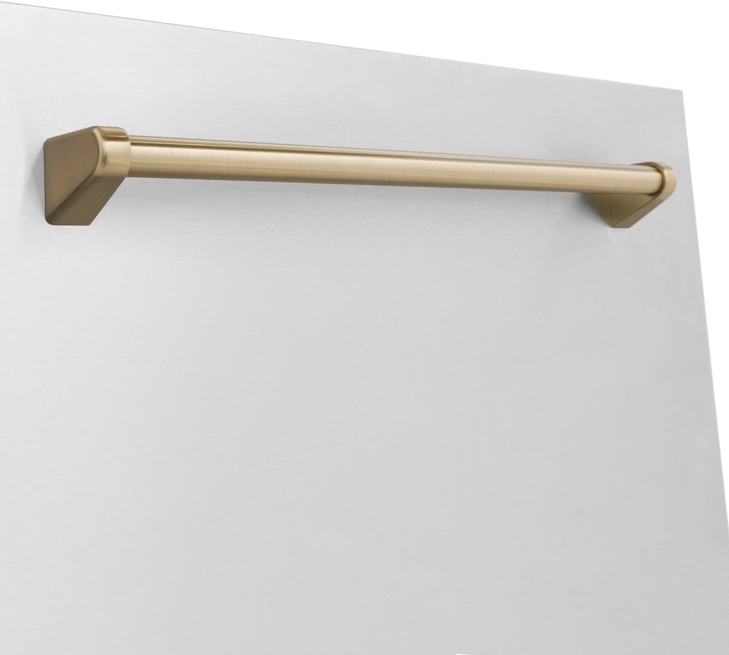 Fingerprint Resistant Stainless Steel With Champagne Bronze Handle