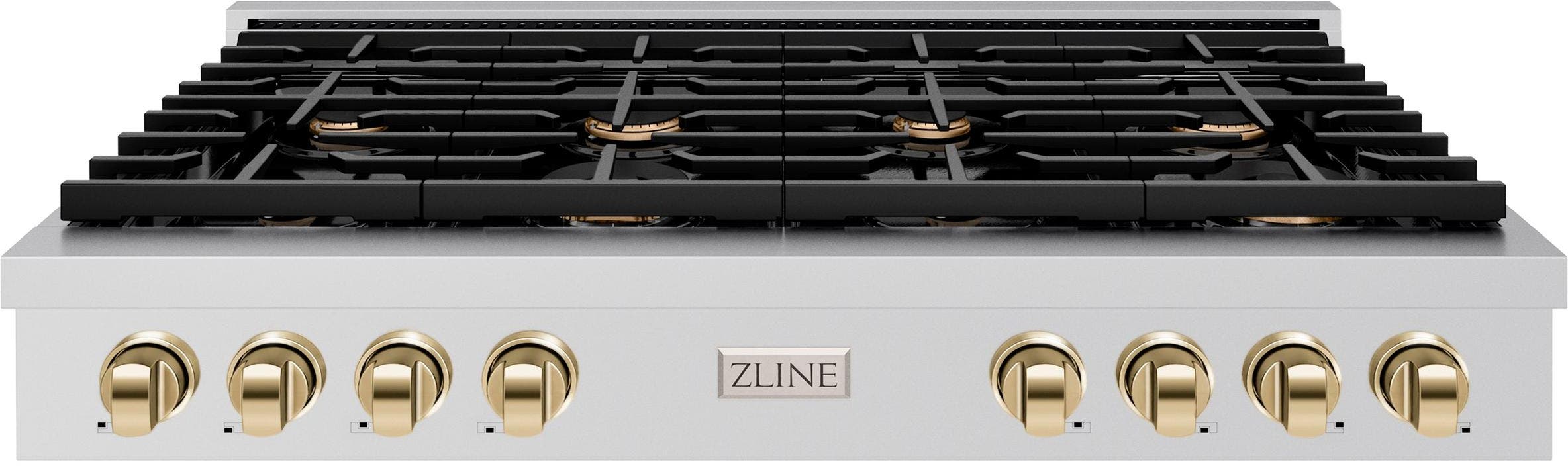 Stainless Steel With Polished Gold Accents