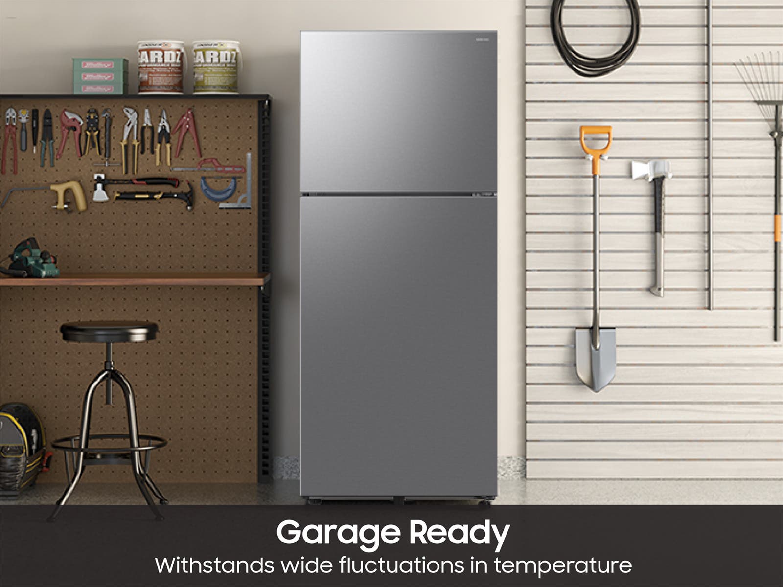 Samsung RT70F18LRSR Optional Ice Maker