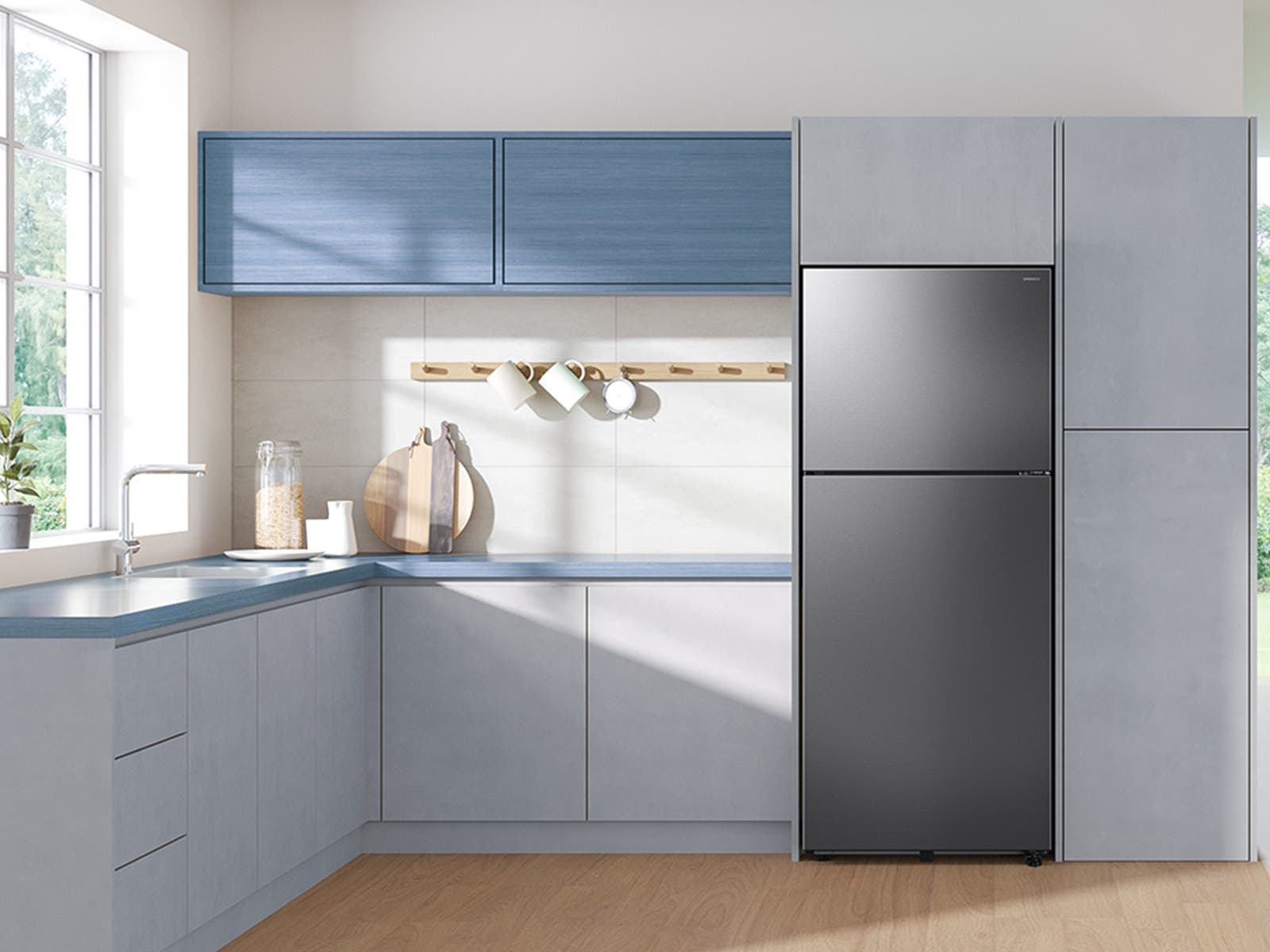 Samsung RT70F18LRSR Optional Ice Maker