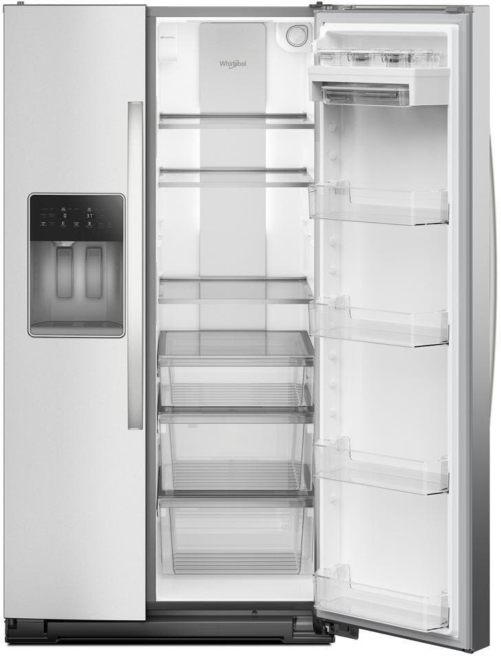 Whirlpool WRSF6536RZ Fingerprint-Resistant Stainless Steel