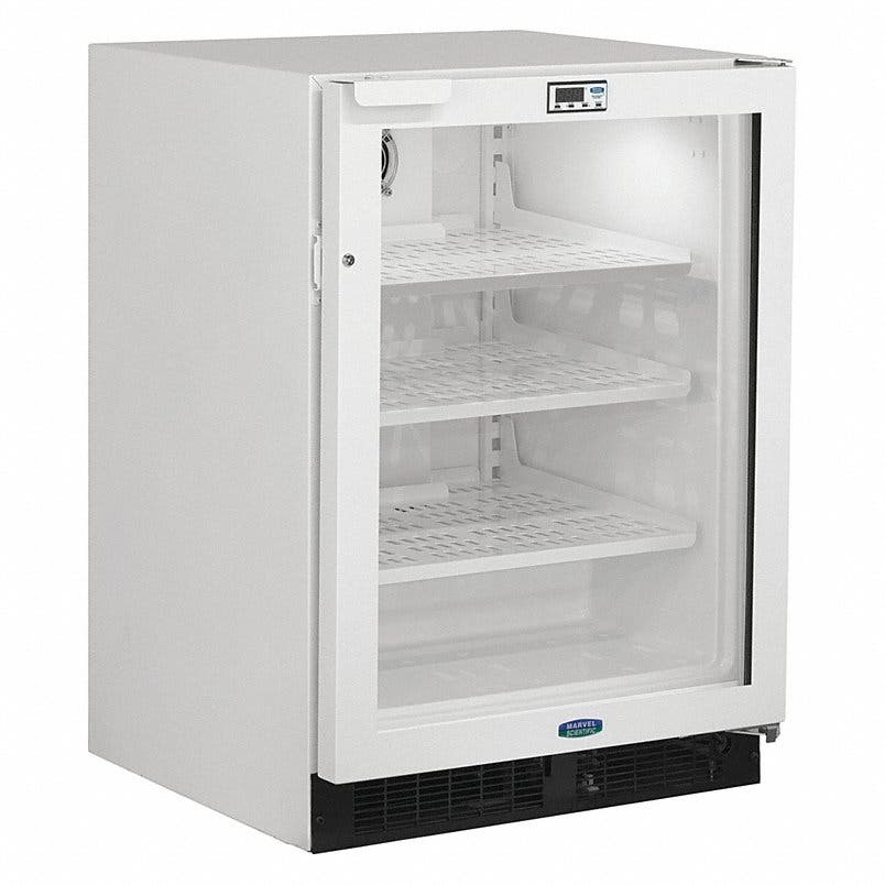 Marvel MS24RAG4RW White Glass Door, Right Hinge
