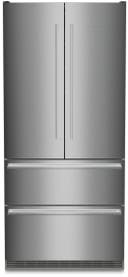36 Inch Freestanding / Built-In French Door Refrigerator with 18.9 Cu. Ft. Total Capacity, BioFresh, DuoCooling, SuperFrost, SuperCool, LED Lighting, IceMaker, Door Alarm, Star-K Certified, and Sabbath Mode