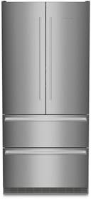 36 Inch Built-In French Door Refrigerator with 19.5 Cu. Ft. Total Capacity, DuoCooling, SuperFrost, SuperCool, LED Lighting, NoFrost, Door Alarm, IceMaker, Star-K Certified, and Sabbath Mode