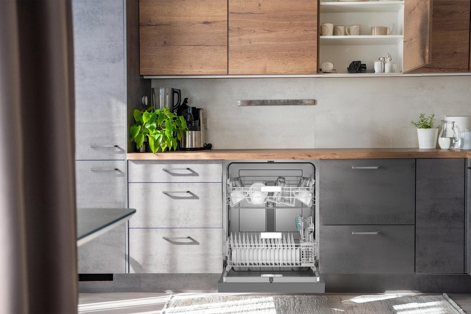Sharp SDW6504MS Stainless Steel