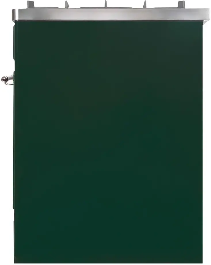 Ilve UM30DNE3EGC Natural Gas In Emerald Green W/ Chrome Trim