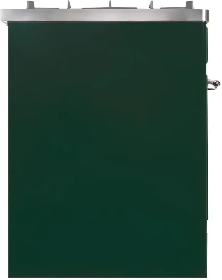 Ilve UM30DNE3EGC Natural Gas In Emerald Green W/ Chrome Trim