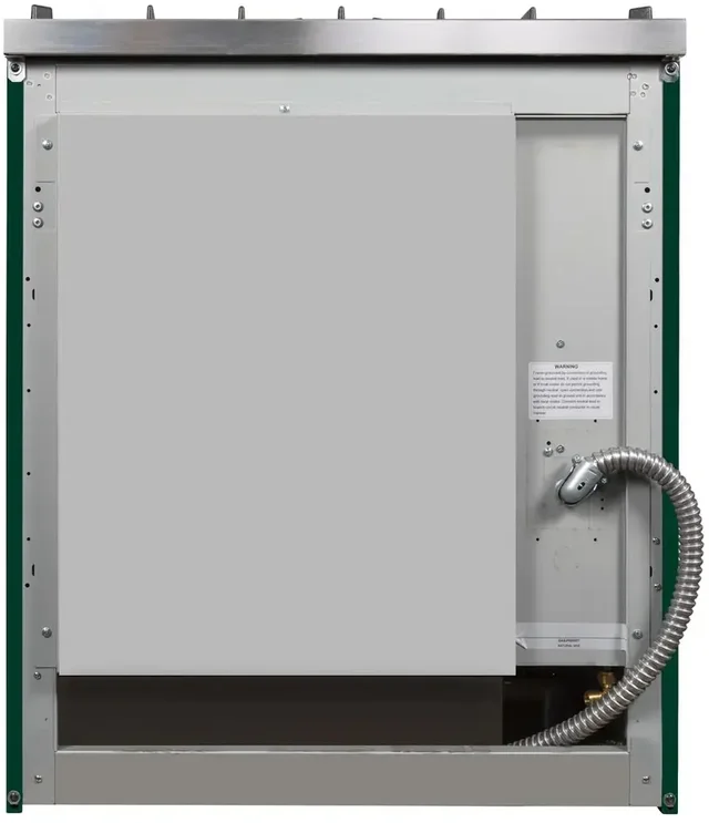 Ilve UM30DNE3EGGLP 30" Dual Fuel Freestanding Range w/ 5 Sealed Burne...