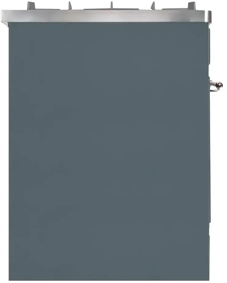 Ilve UM30DNE3BGC Natural Gas In Blue Grey W/ Chrome Trim