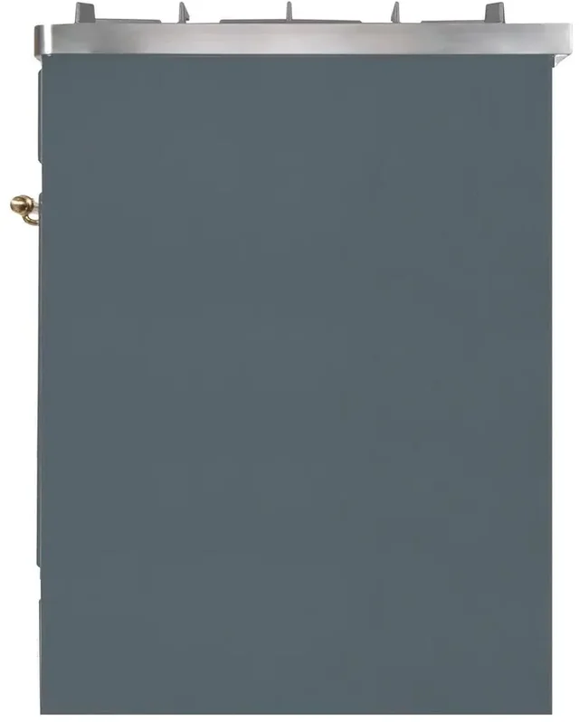 Ilve UM30DNE3BGG 30" Dual Fuel Freestanding Range w/ 5 Sealed Burne...
