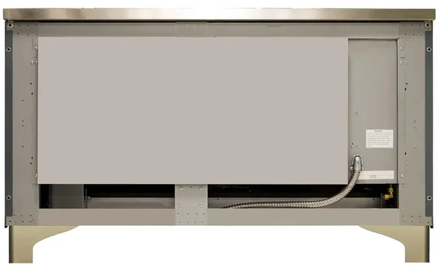 Ilve UM15FDNS3BGP 60" Dual Fuel Range with Double Ovens, 5.02 cu ft ...
