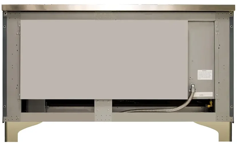 Ilve UM15FDNS3BGP 60" Dual Fuel Range with Double Ovens, 5.02 cu ft ...