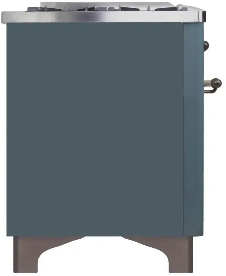 Ilve UM12FDNS3BGB Natural Gas In Blue Grey W/ Bronze Trim
