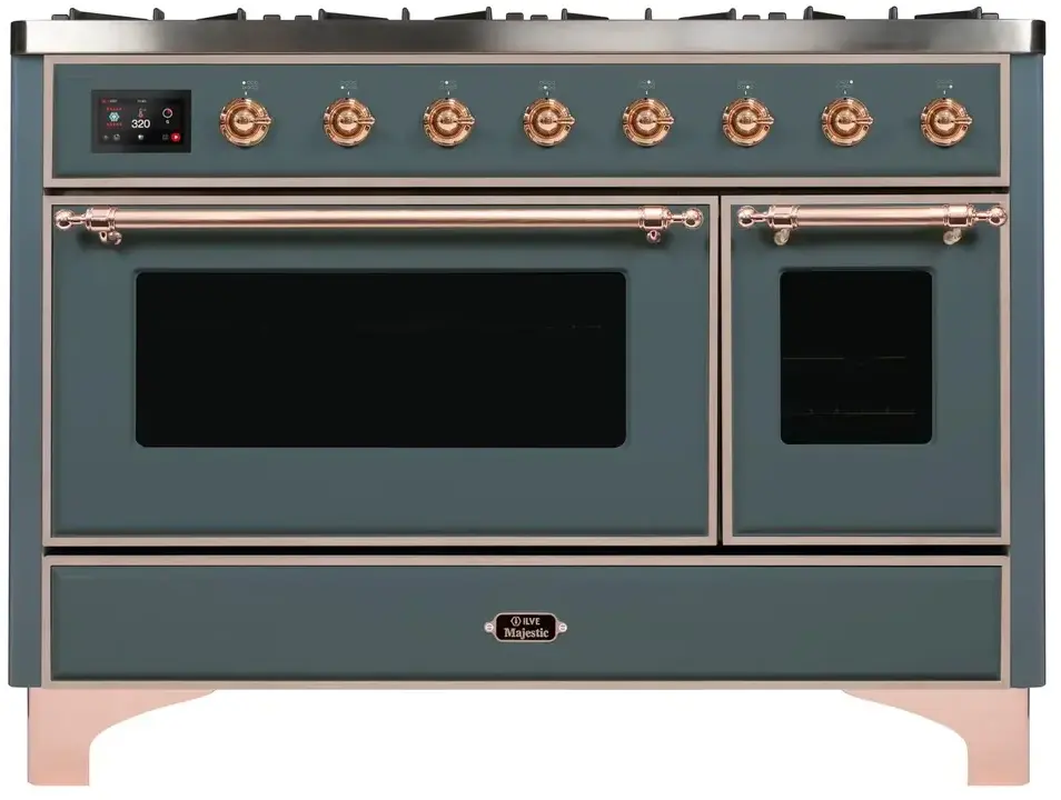 Ilve UM12FDNS3BGP Natural Gas In Blue Grey W/ Copper Trim