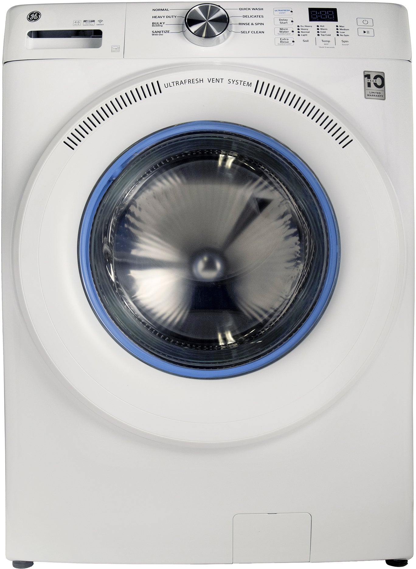 GE GFW350SSYWW Smart Front Load Washer - Thumbnail 4