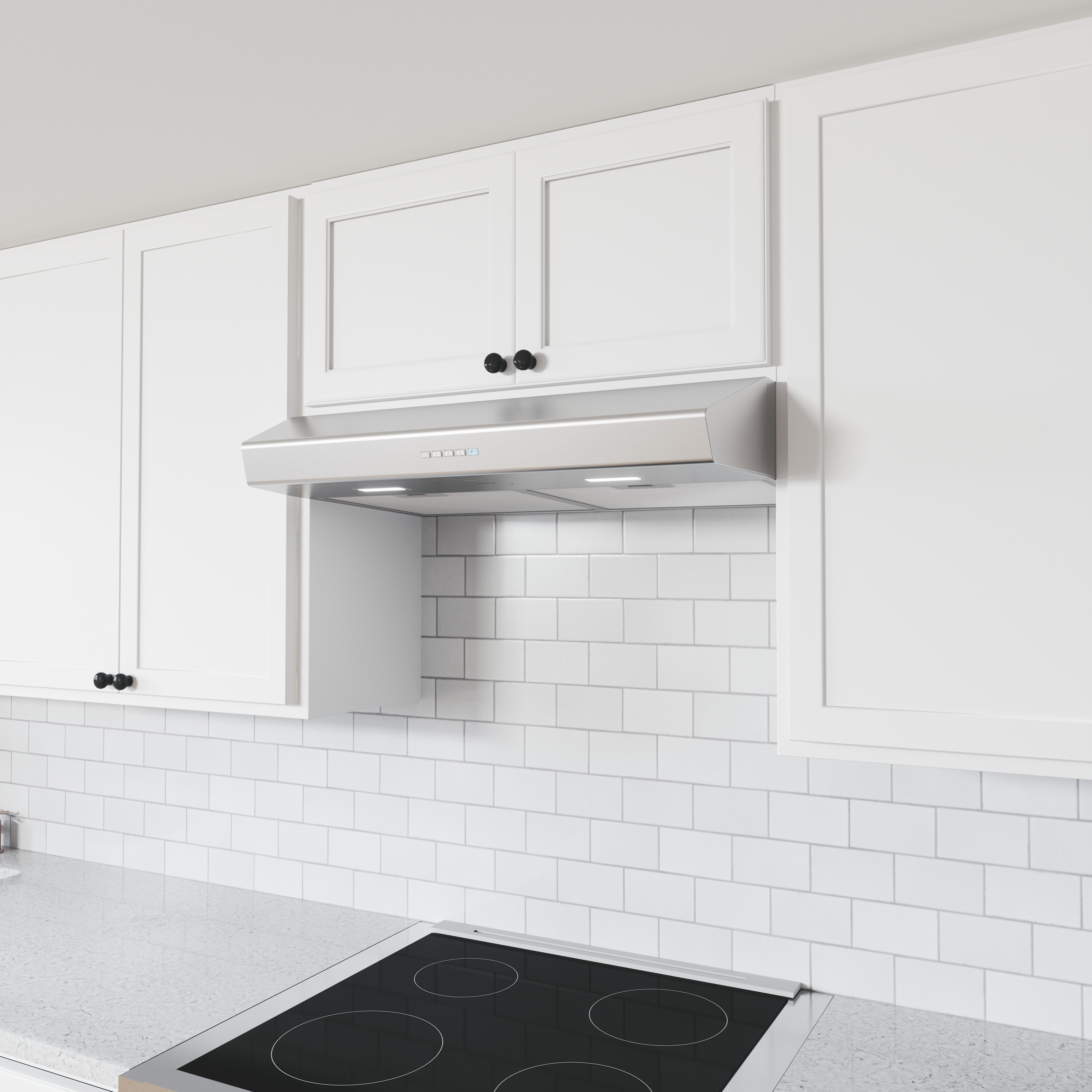 あーいえーページ Zephyr AK1236CS Convertible Under Cabinet Range Hood: Stainless