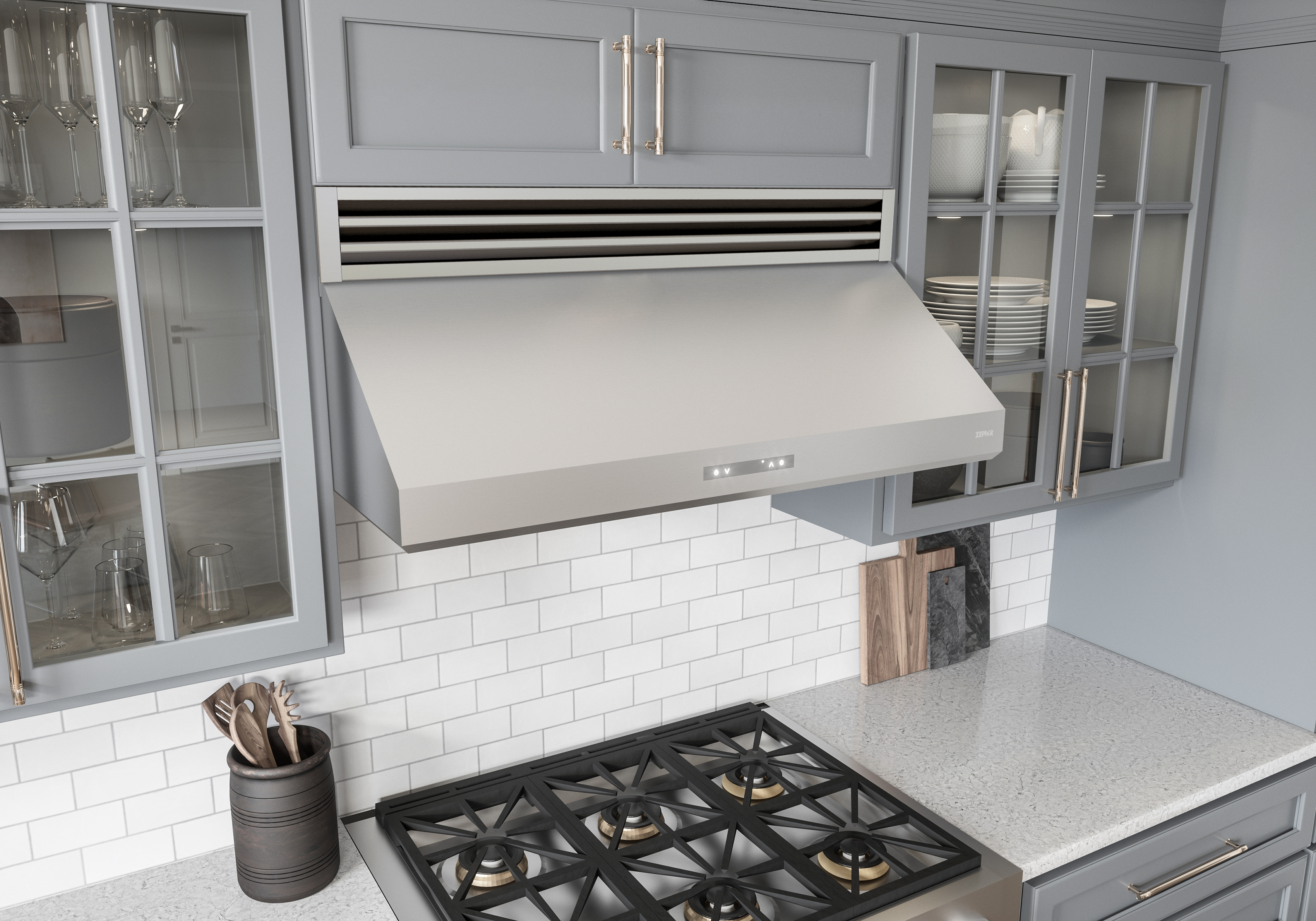 Zephyr AK7336AS Pro Style Under Cabinet Convertible Range Hood