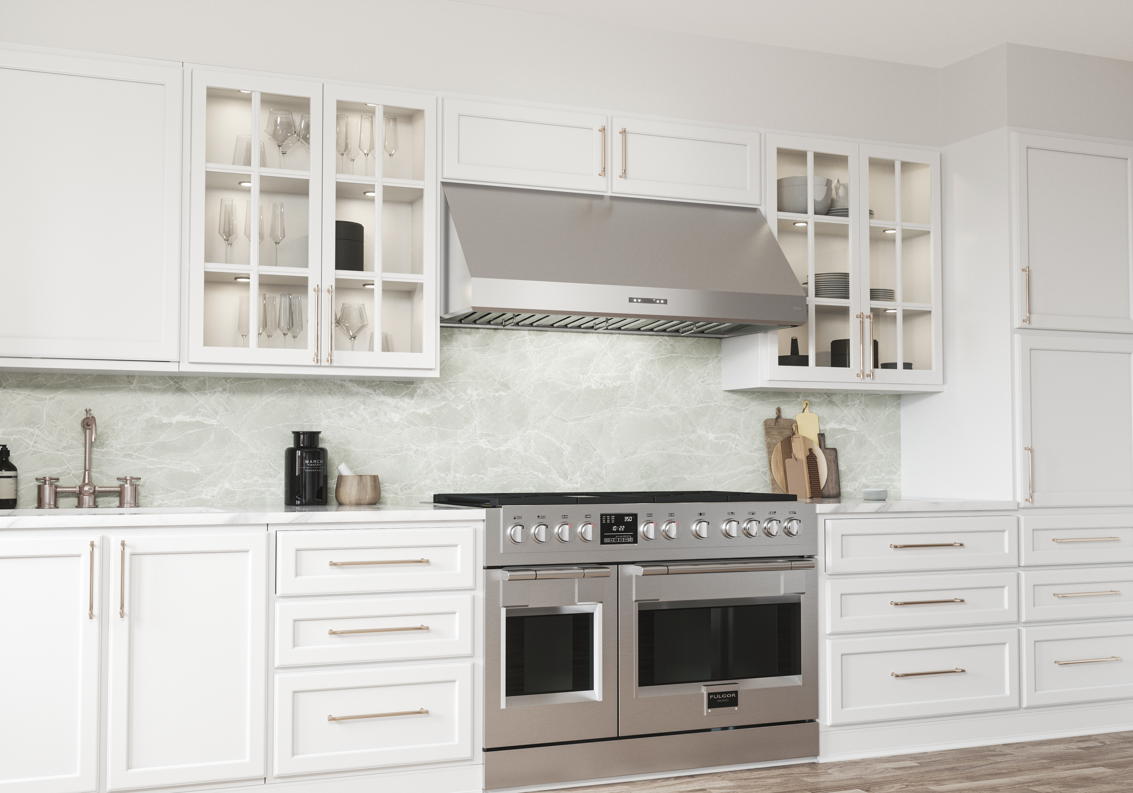 Zephyr AK7400AS Wall Mount Convertible Range Hood Stainless Steel