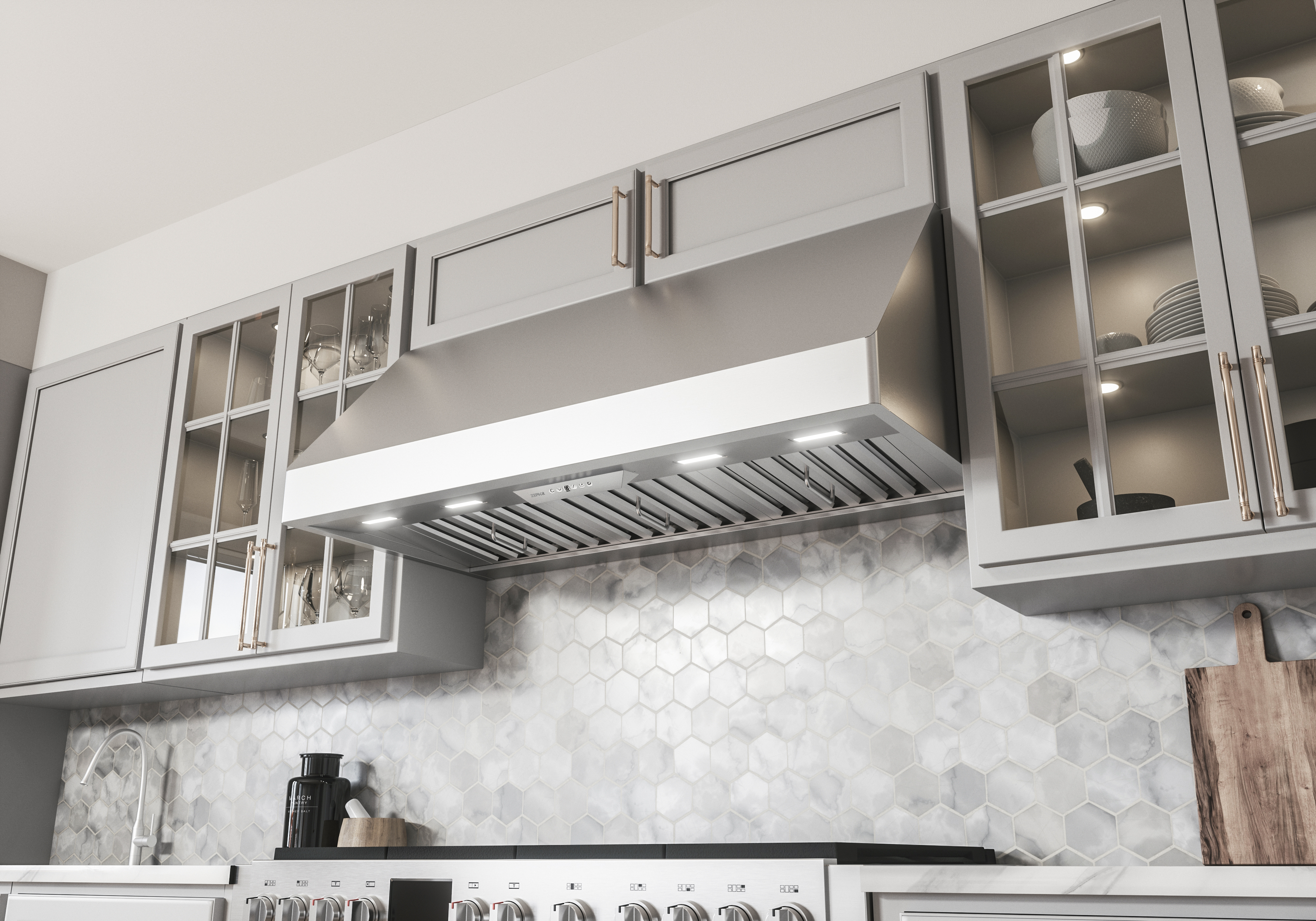 Zephyr AK7536CS Wall Mount Convertible Range Hood Stainless