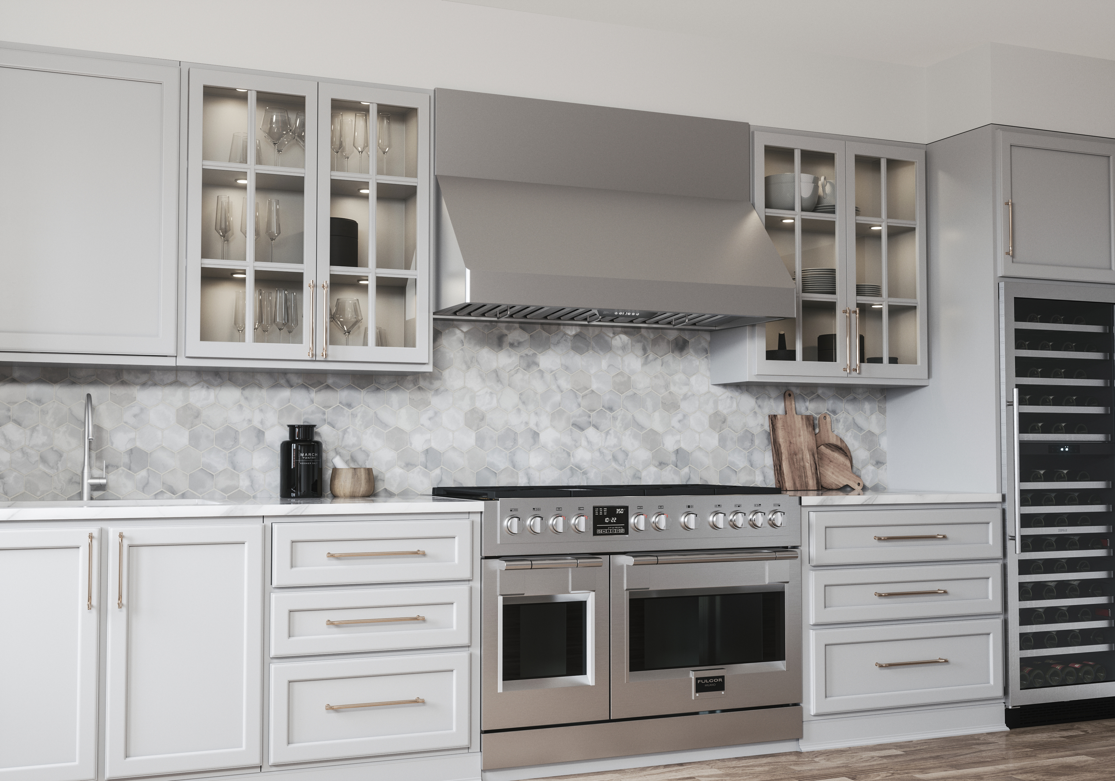 ホームベーカリー Zephyr AK7536CS Wall Mount Convertible Range Hood Stainless Steel