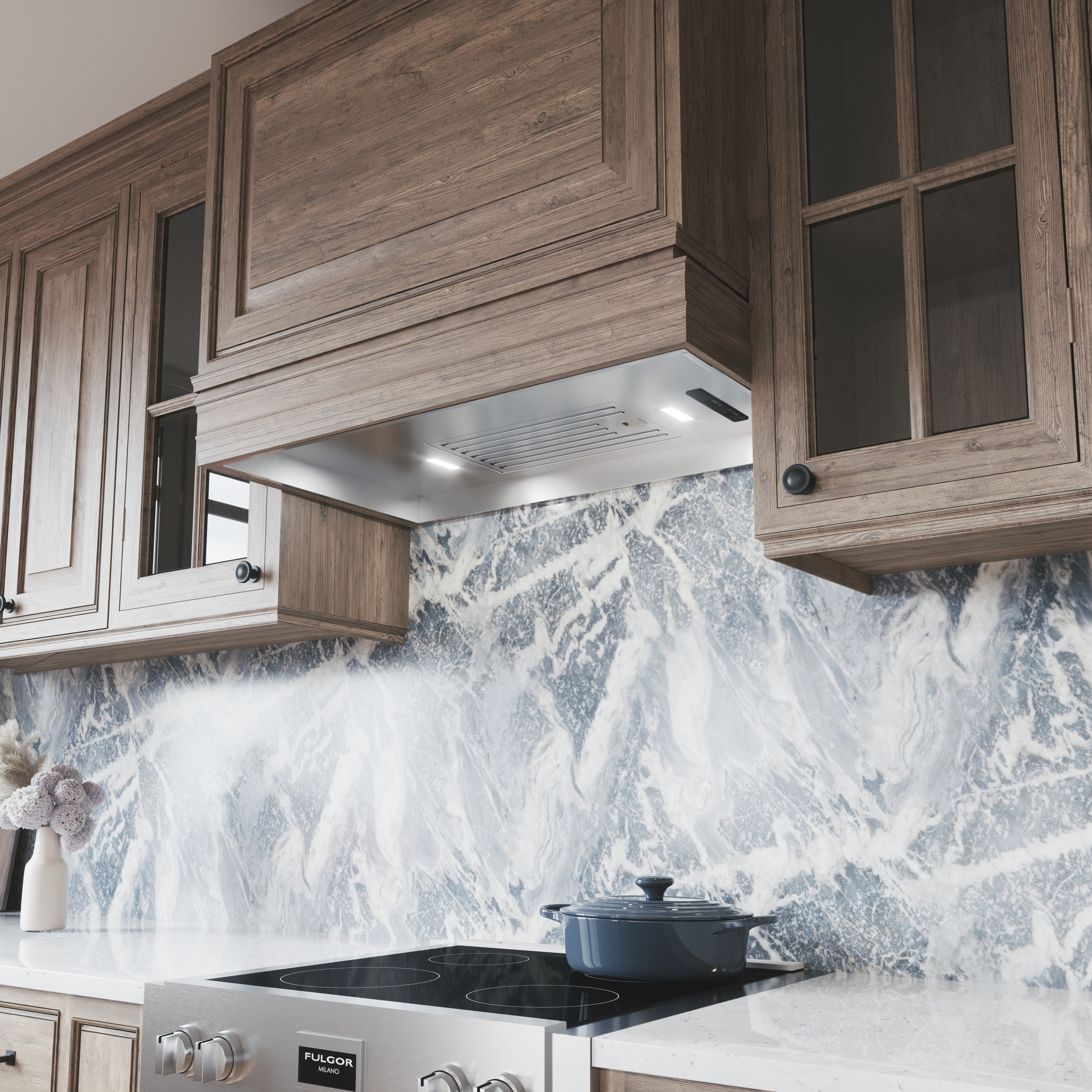 Zephyr AK9034BS Cabinet Insert Range Hood Stainless Steel