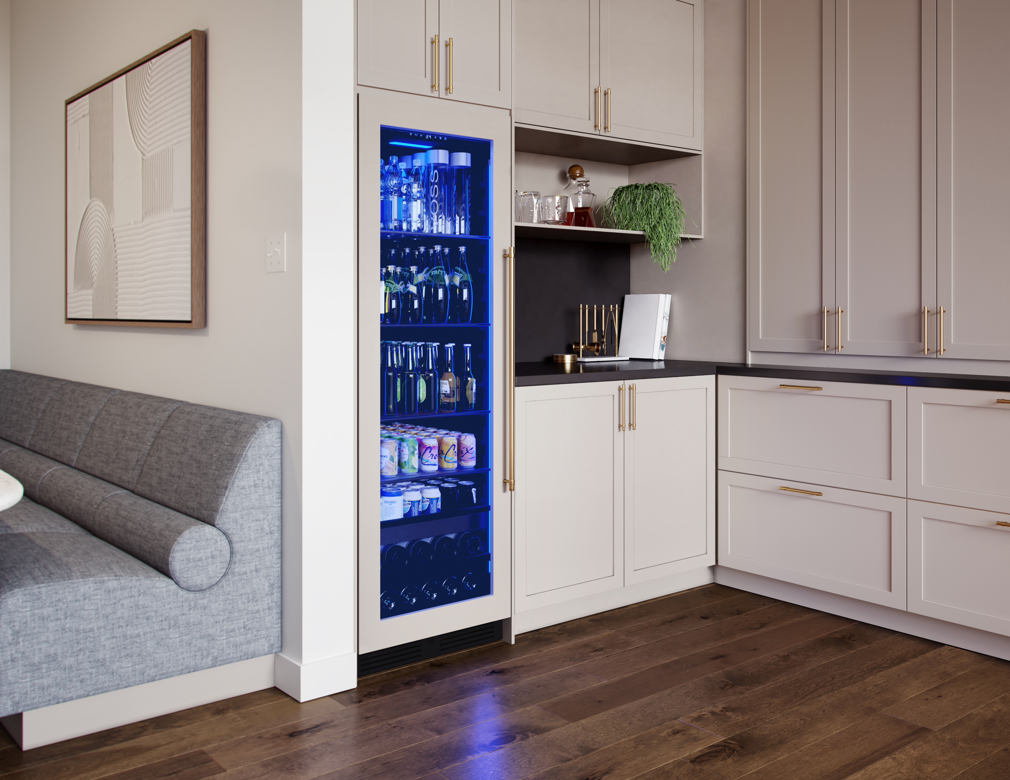 Zephyr PRB24F01BPG 24 Inch Freestanding/Built-In Single Zone