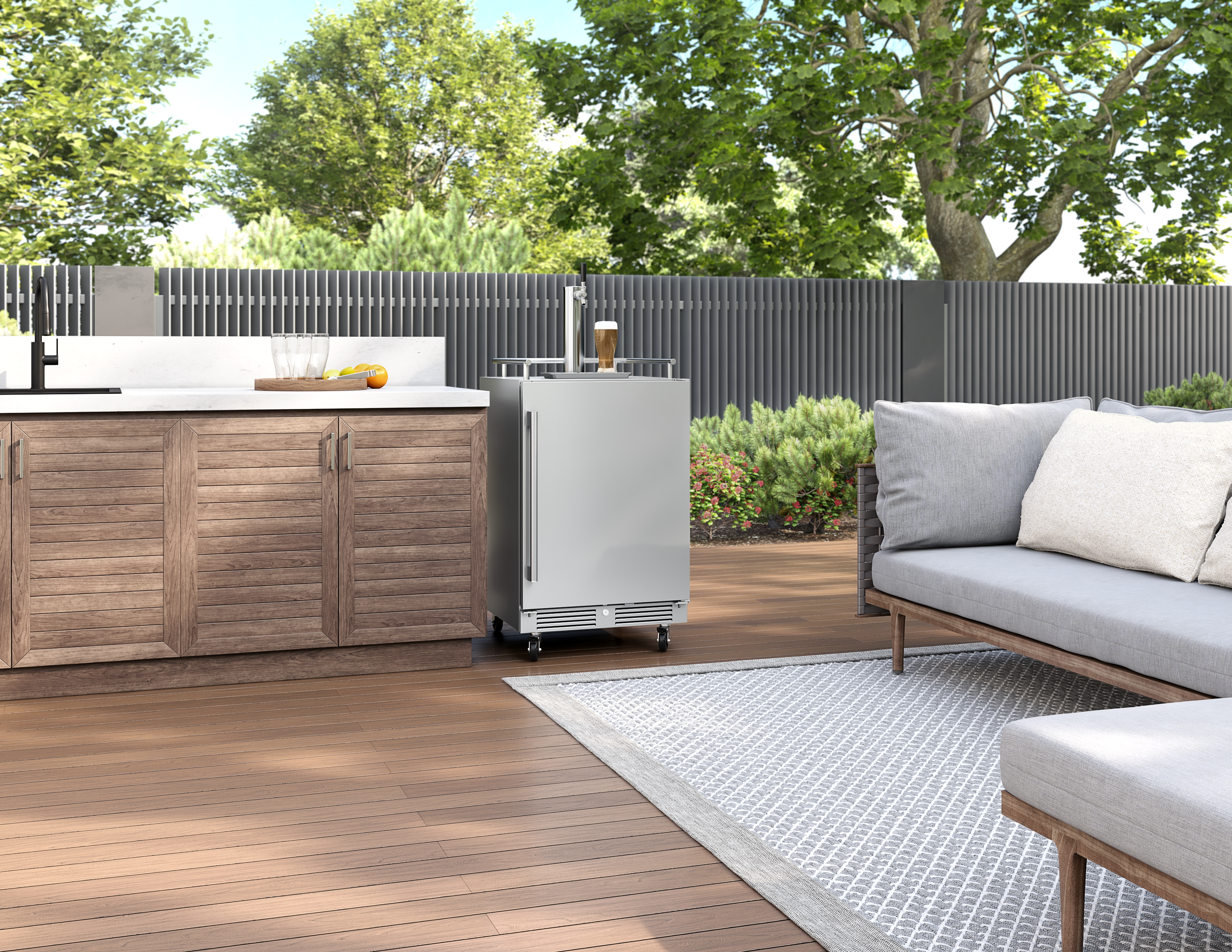 Zephyr PRKB24C01ASOD Stainless Steel